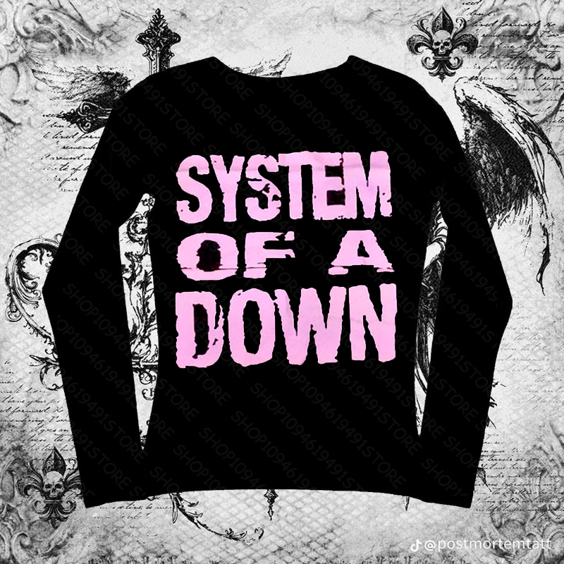 Y2K Graphic Baby Tee Crop - Atasan Y2k untuk Wanita Pakaian Wanita