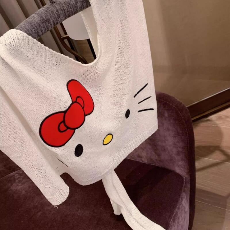 Dresses - Selendang Pola Hello Kitty Baru 2026