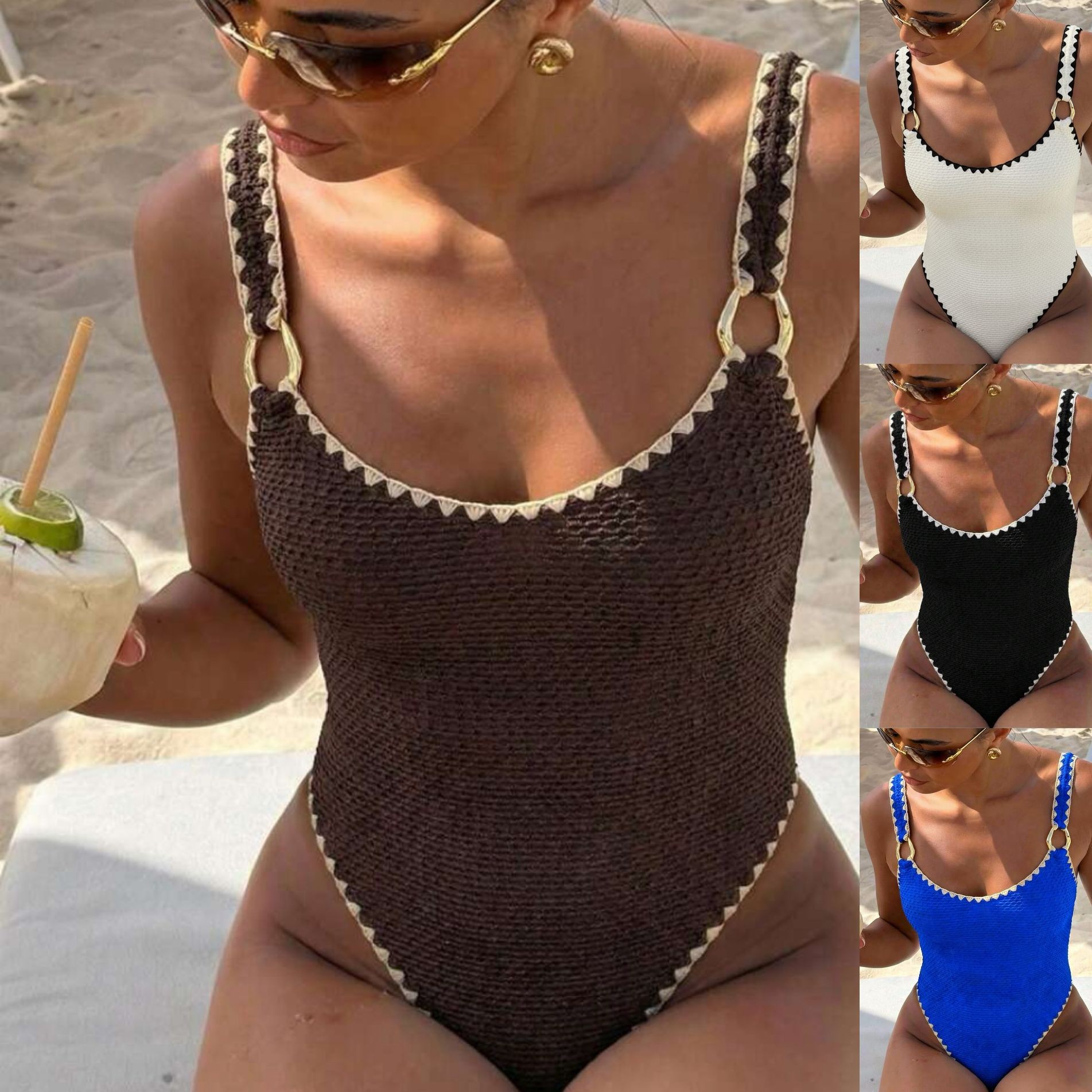 Swimwear - Pakaian Renang Wanita Tanpa Lengan Warna