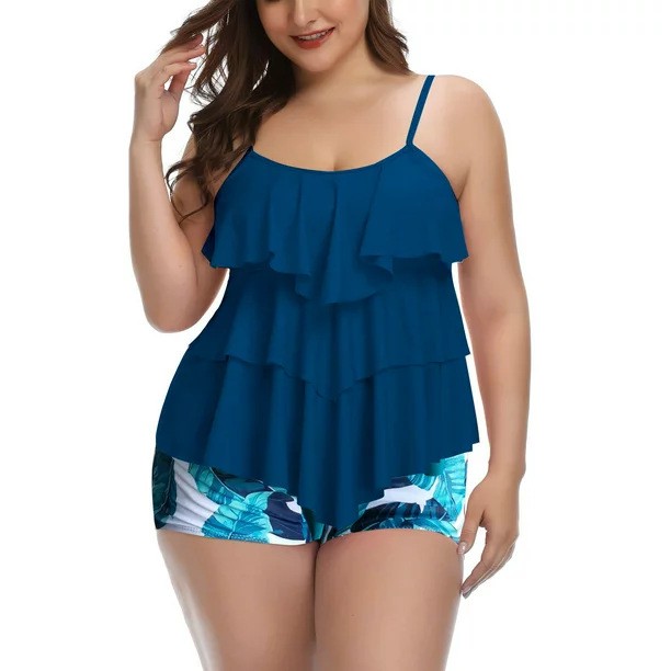 Swimwear - Pakaian Renang Wanita Bikini Ukuran Besar