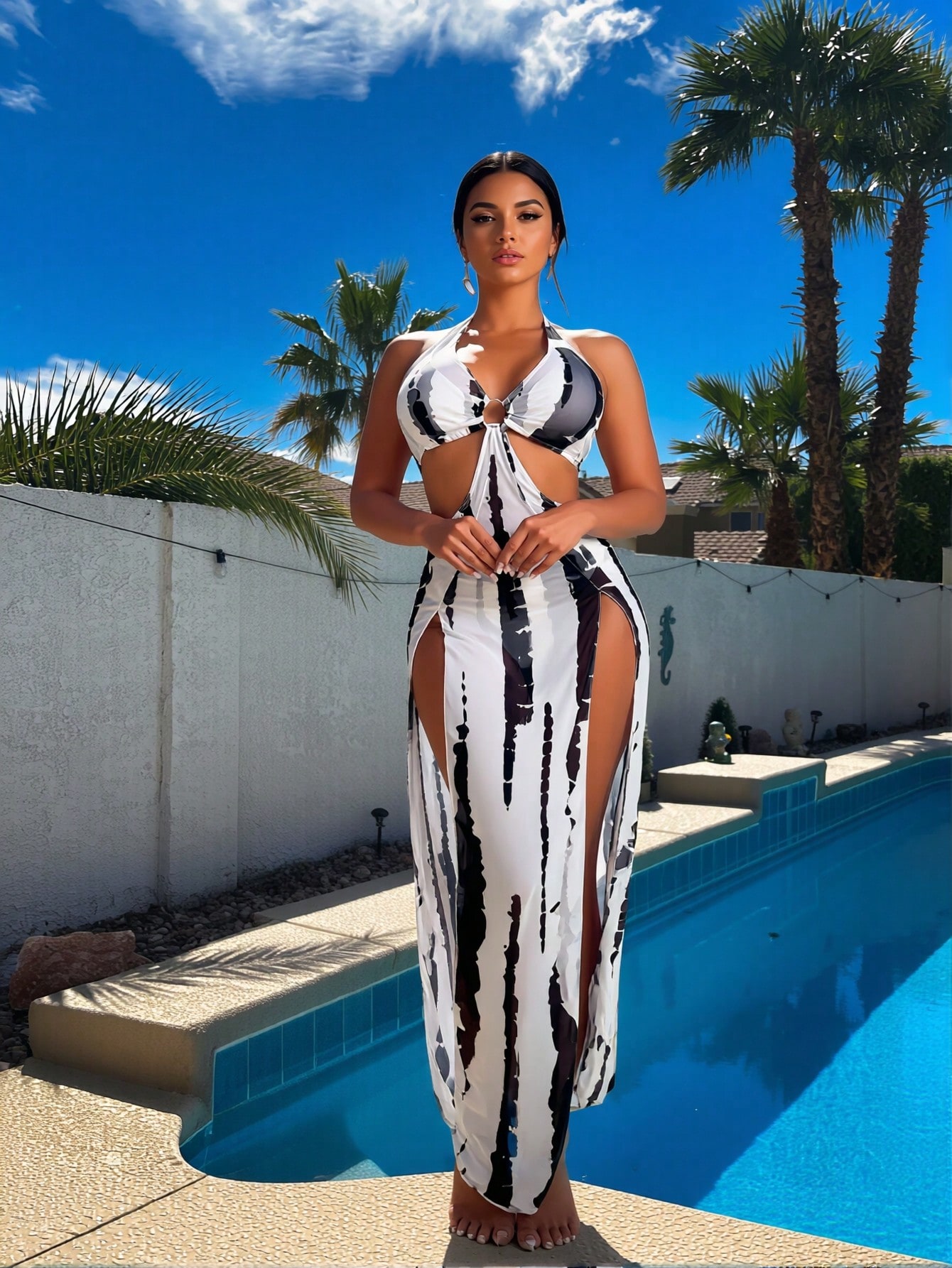 Dresses - Set Bikini 3 Potong Tie Dye