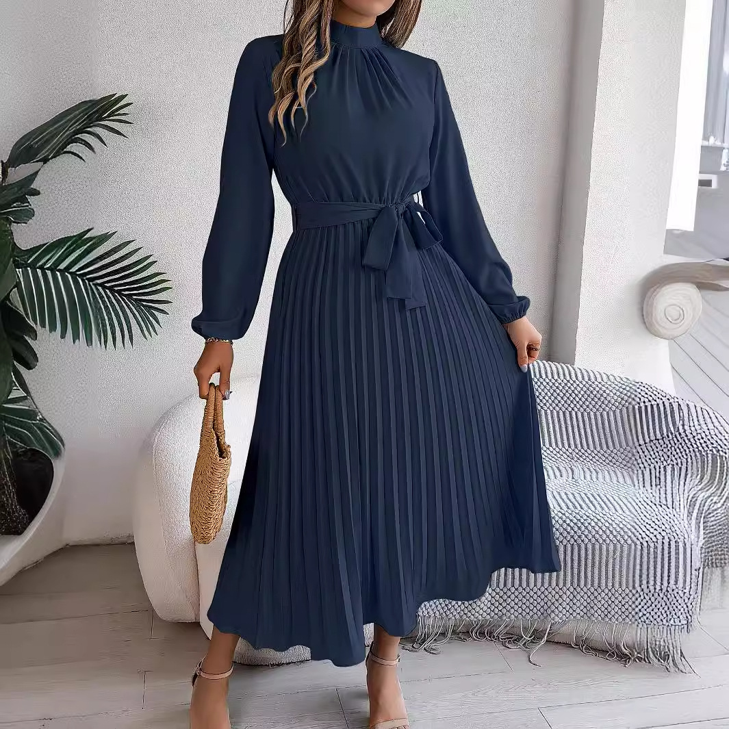 2025 gaun panjang elegan modis - French Vintage Floral Midi Dress ulasan dan harga