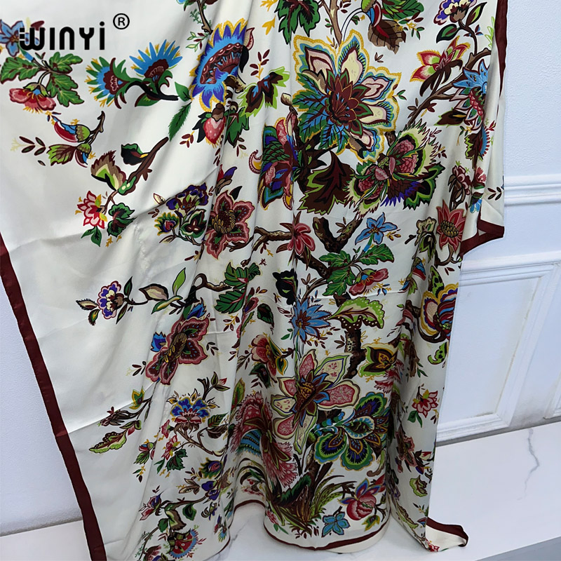 WINYI Pakaian Afrika Berkualit - Boho Summer Beach Maxi Dress ulasan dan harga