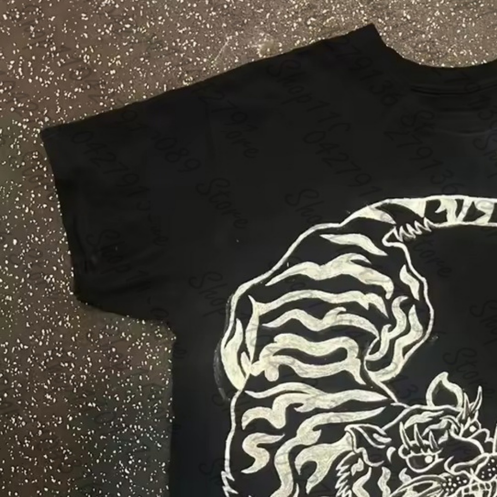 Pakaian Y2k Pakaian Wanita Gru - Y2K Graphic Baby Tee Crop ulasan dan harga