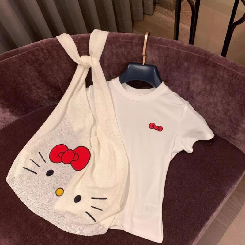 Selendang Pola Hello Kitty Bar - Dresses ulasan dan harga