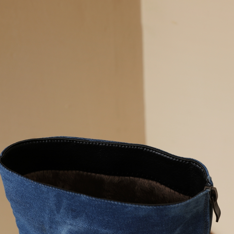 Sepatu bot pendek Jeans biru w - Jeans ulasan dan harga
