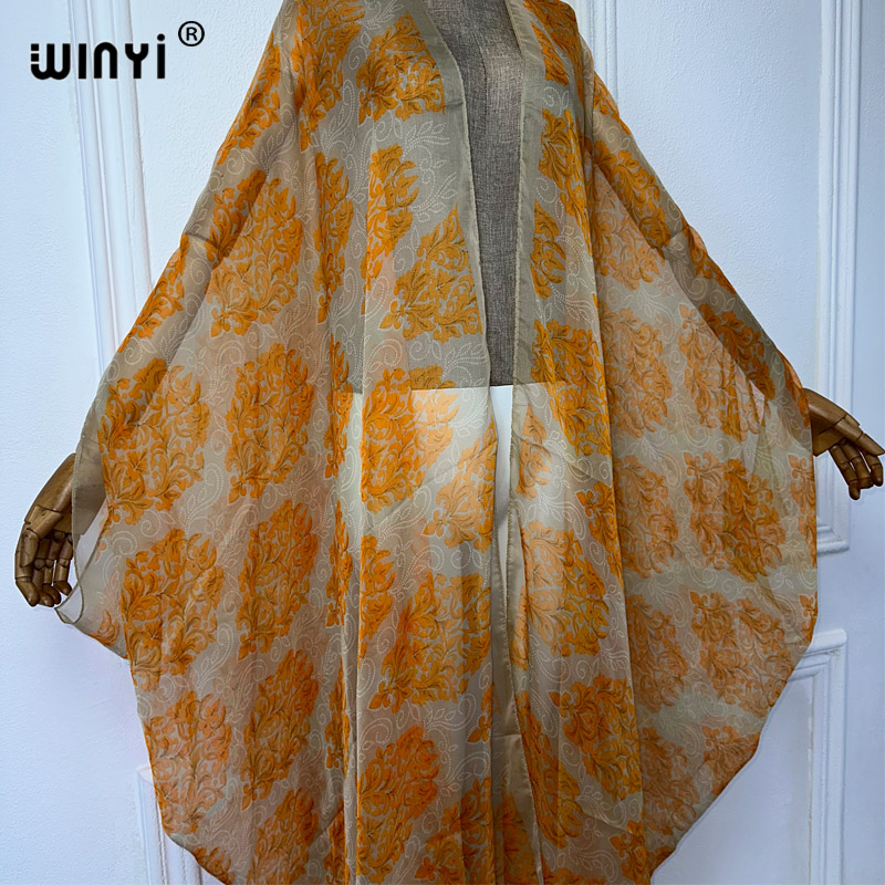 WINYI kimono maksi wanita, pak - Boho Summer Beach Maxi Dress ulasan dan harga