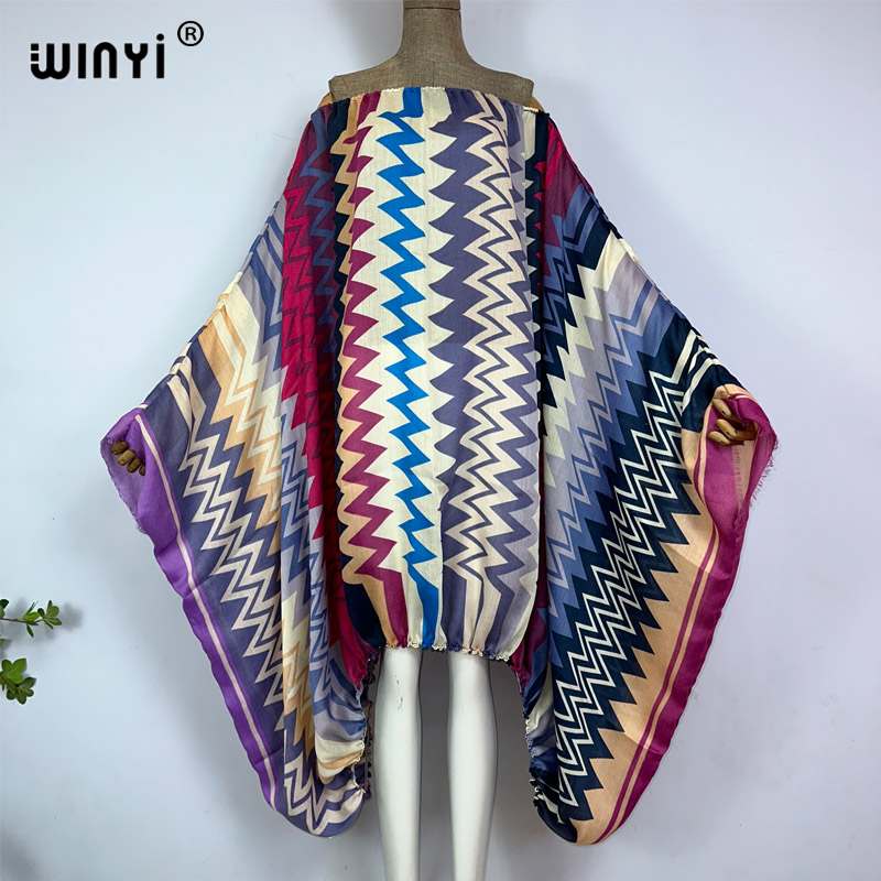 WINYI Gaun Maxi Wanita Seksi M - Boho Summer Beach Maxi Dress ulasan dan harga