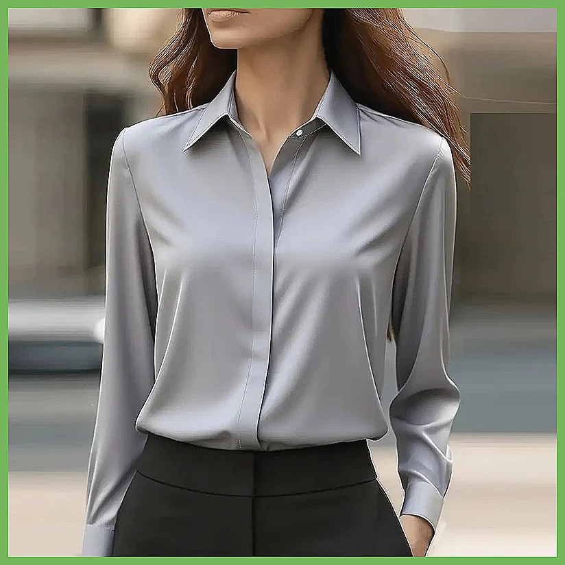 Blus Kantor Wanita Terbaru Len - Blouses ulasan dan harga