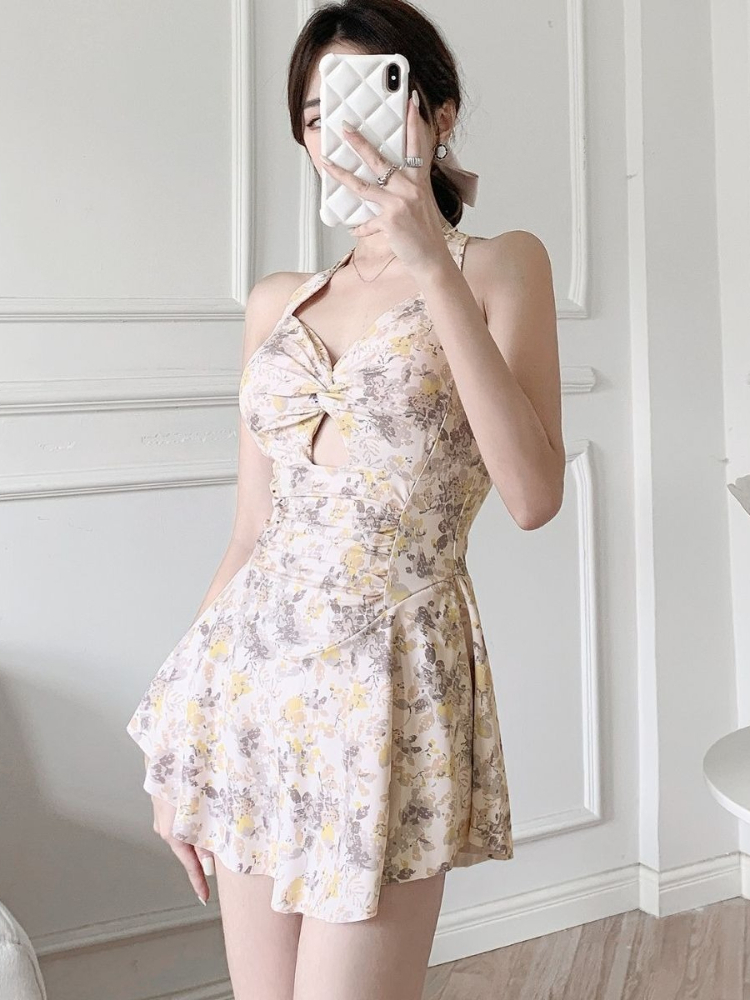 Baju renang gaya gaun halter s - Dresses ulasan dan harga