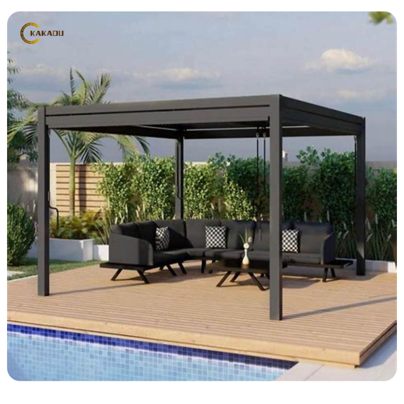 Gazebo Taman Dek Luar Ruangan  - Tops ulasan dan harga