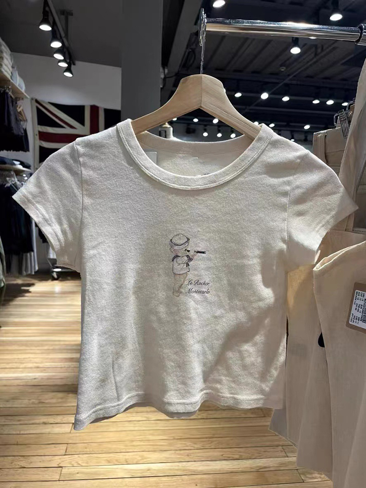 Angel t-shirt ramping grafis b - Y2K Graphic Baby Tee Crop ulasan dan harga
