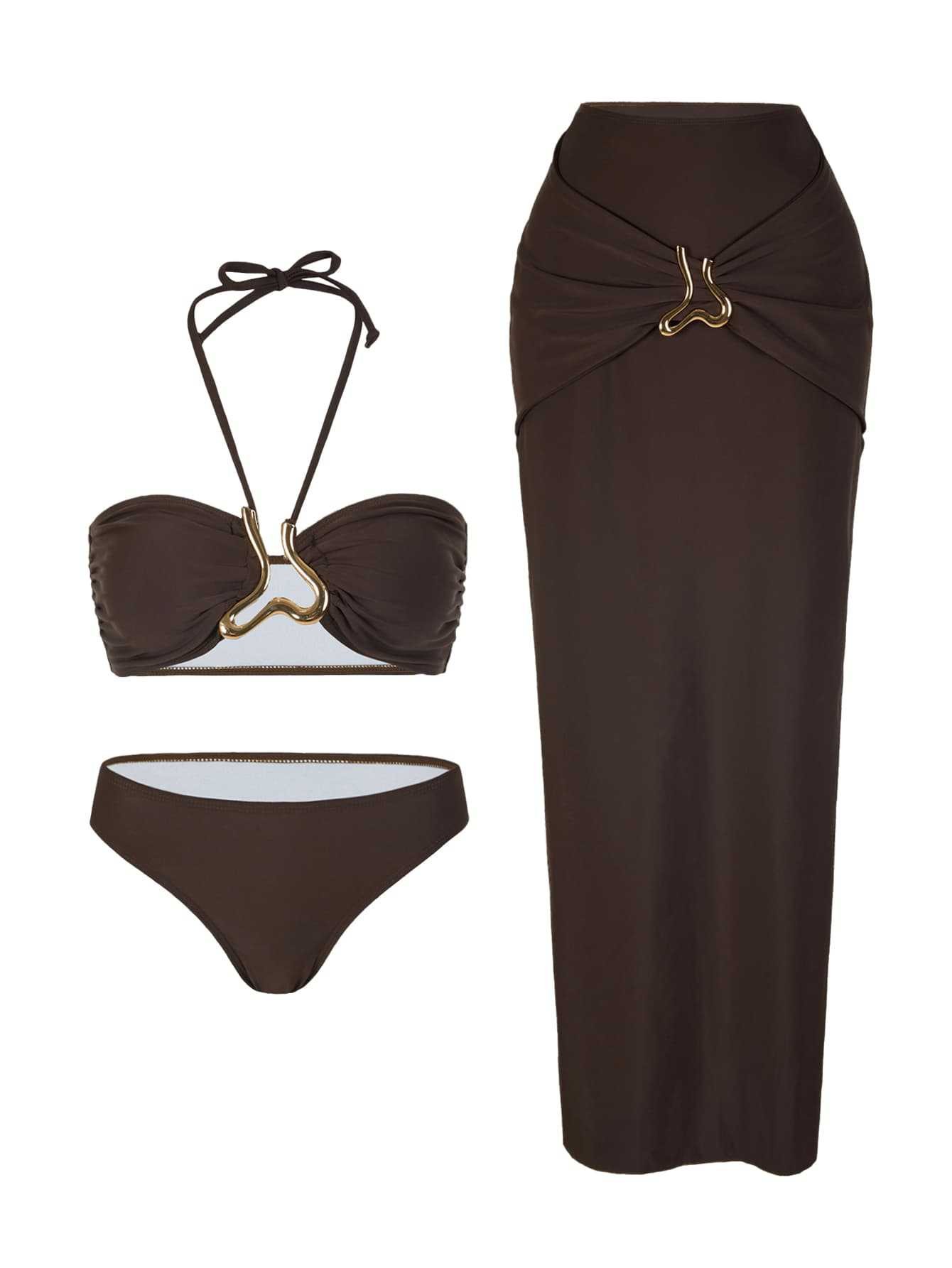 Bikini Tankini Tanpa Lengan Wa - Swimwear ulasan dan harga