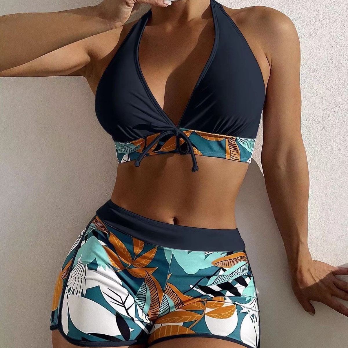 Baju Renang Wanita Dua Potong  - Tops ulasan dan harga