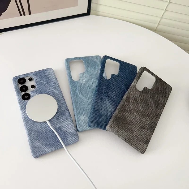 Casing Ponsel Magnetik Tekstur - Jeans ulasan dan harga