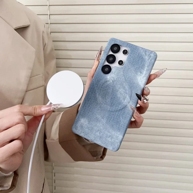 Casing Ponsel Magnetik Tekstur - Jeans ulasan dan harga