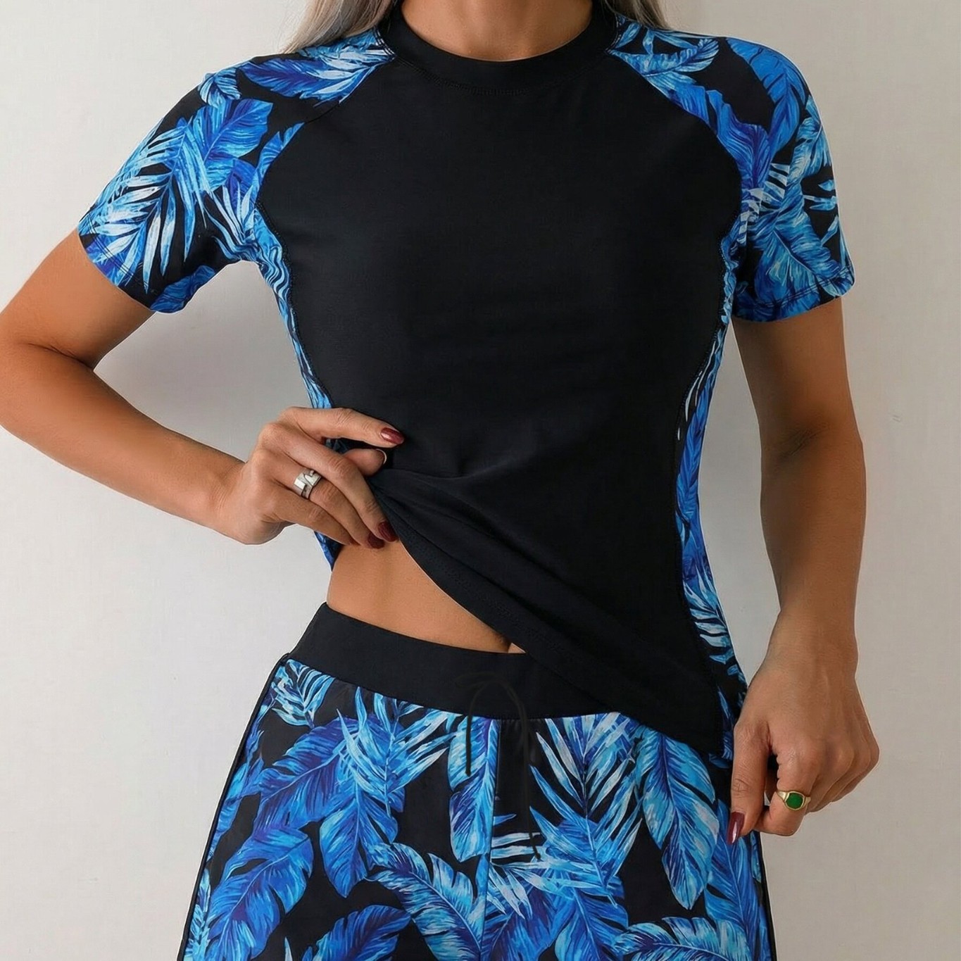 Tankini Wanita dengan Celana P - Tops ulasan dan harga