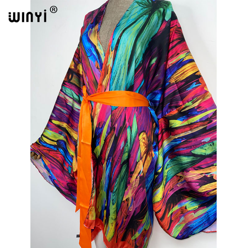 WINYI Elegan Pantai Bikini Wan - Boho Summer Beach Maxi Dress ulasan dan harga