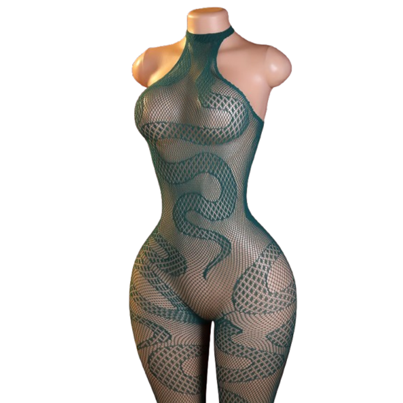 Bodysuit Wanita Seksi Motif Ku - Lingerie ulasan dan harga